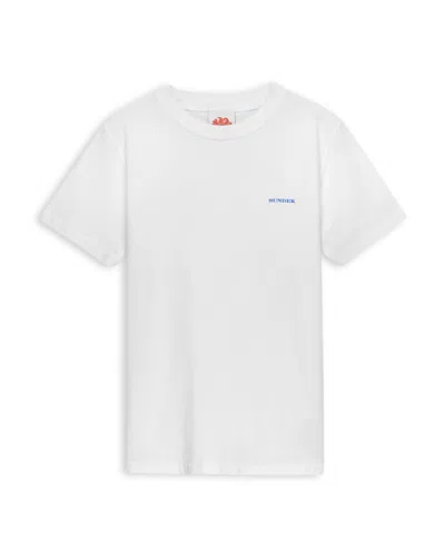 Sundek Boys' Short Sleeve Tee - Little Kid, Big Kid In White