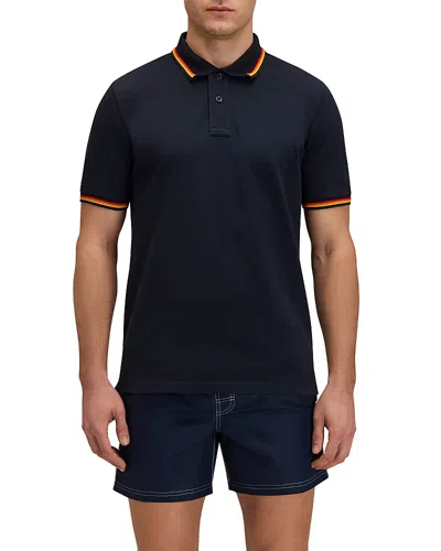 Sundek Brice Pique Regular Fit Polo Shirt In Blue