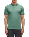 Sundek Brice Pique Regular Fit Polo Shirt In Camo Green