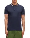 Sundek Brice Pique Regular Fit Polo Shirt In Navy
