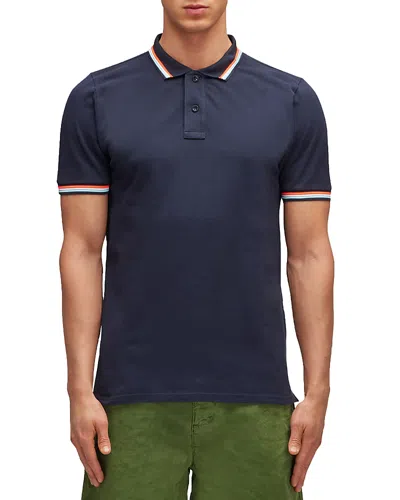 Sundek Brice Pique Regular Fit Polo Shirt In Blue