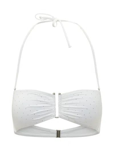 Sundek Chic Mini Bikini Top In White