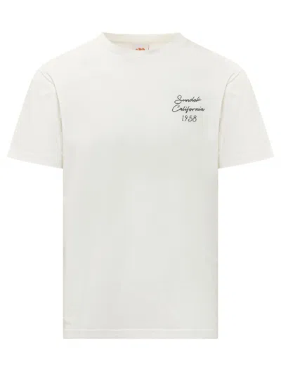 Sundek Classic Comfort T-shirt In Offwhite