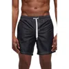 Sundek Drawstring Swim Trunks In Black