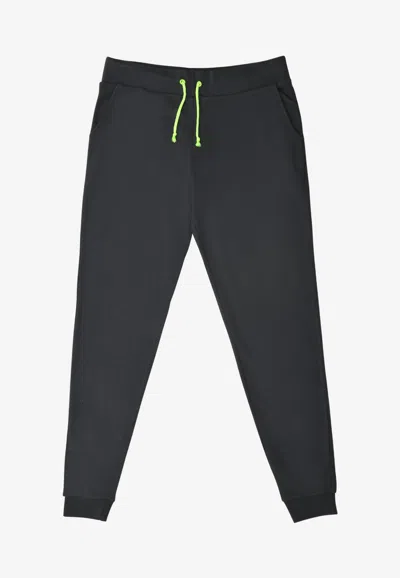Sundek Claudio Cotton Track Pants In Grey