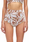 Sundek Cleo Bikini Bottom In Earth In Gray