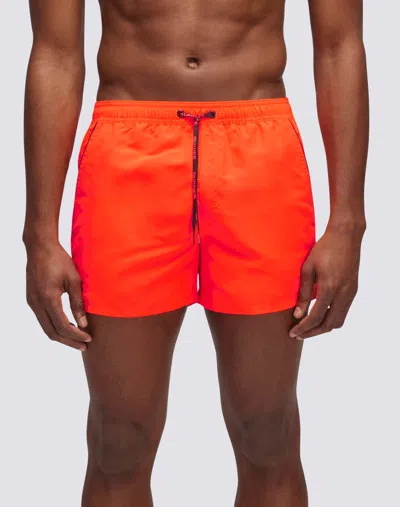 Sundek Coltrane Swim Trunks In Fluo Orange
