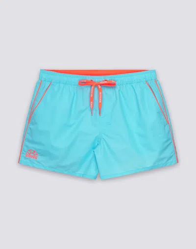 Sundek Coltrane Swim Trunks In Lunar In Blue