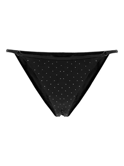 Sundek Crystal-embellished Bikini Bottoms
