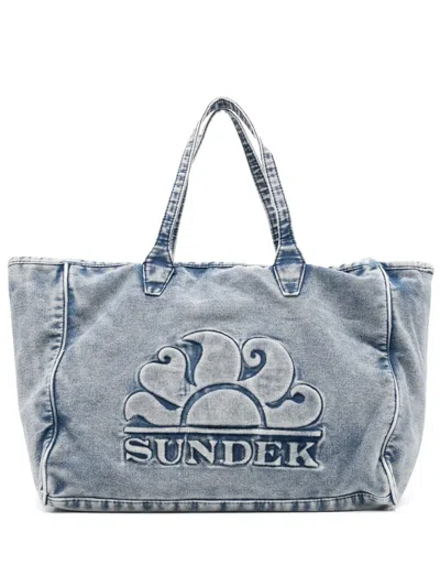 Sundek 牛仔托特包