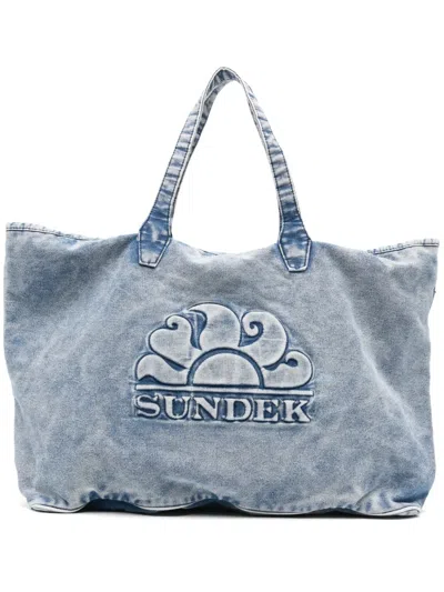 Sundek Denim Tote Bag