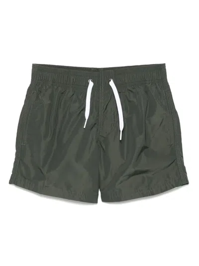 Sundek Drawstring Swim Shorts In Green