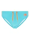 Sundek Drawstring Swimming Trunks In Blue