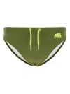 Sundek Drawstring Swimming Trunks In Green