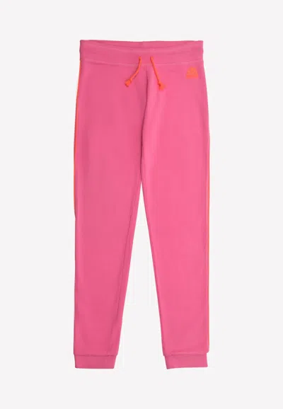 Sundek Federica Cotton Track Pants In Pink