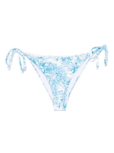 Sundek Floral-print Bikini Bottoms
