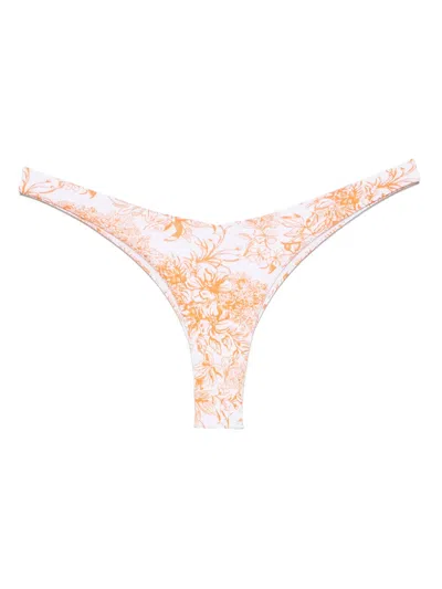 Sundek Floral-print Bikini Bottoms