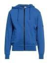 Sundek Goldenwave Man Sweatshirt Blue Size Xl Cotton