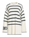 Sundek Goldenwave Woman Sweater Ivory Size S Wool, Acrylic In Multi