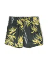 Sundek Graphic-print Swim Shorts In Green