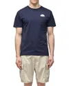 Sundek Graphic Tee In Navy