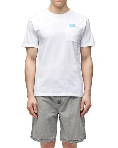 Sundek Graphic Tee In White