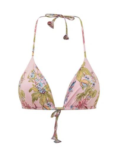 Sundek Jennifer Mini Bikini Top In Quartz Pink