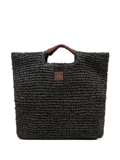 Sundek 라이 스트로 토트 백 In Black