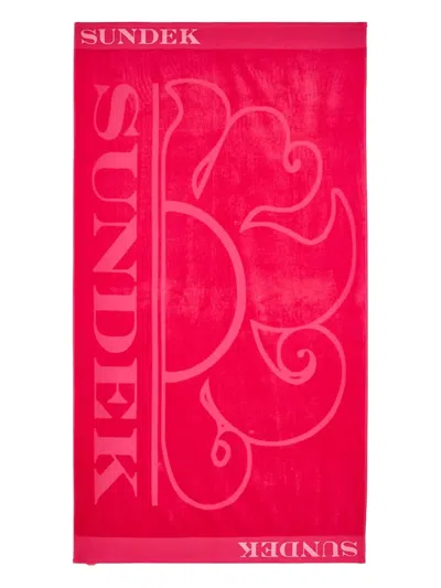 Sundek Logo-print Beach Towel