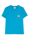 Sundek Logo-print Cotton T-shirt In Blue