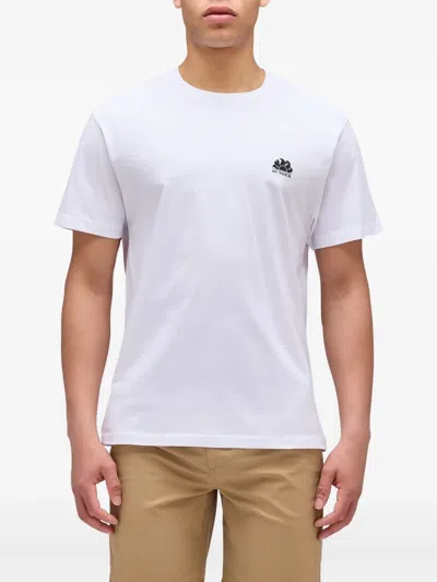 Sundek Logo-print Cotton T-shirt In White