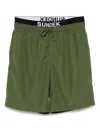 Sundek Logo-waistband Swim Shorts