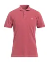 Sundek Polo Shirts In Pink