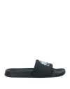 Sundek Man Sandals Black Size 13 Plastic In Black