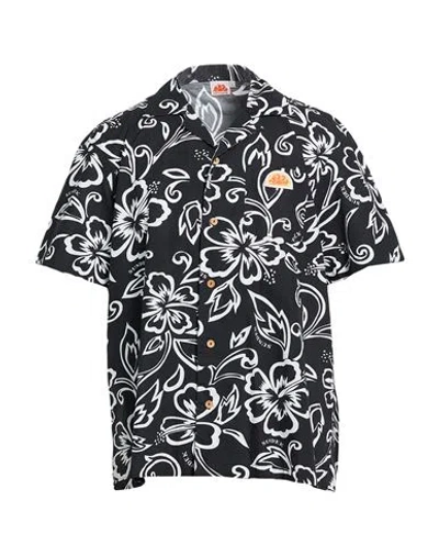 Sundek Man Shirt Black Size S Cotton