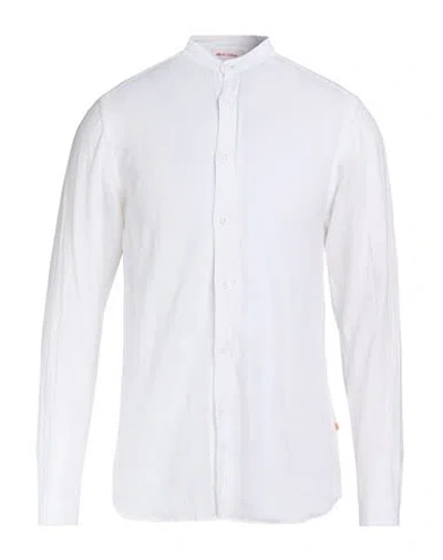 Sundek Man Shirt White Size S Linen