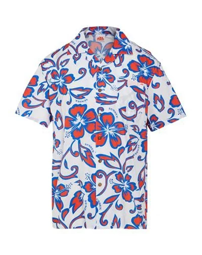 Sundek Man Shirt White Size Xl Cotton