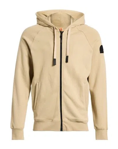 Sundek Man Sweatshirt Beige Size L Cotton In Brown