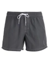 Sundek Man Swim Trunks Lead Size 3xl Polyester In Grey