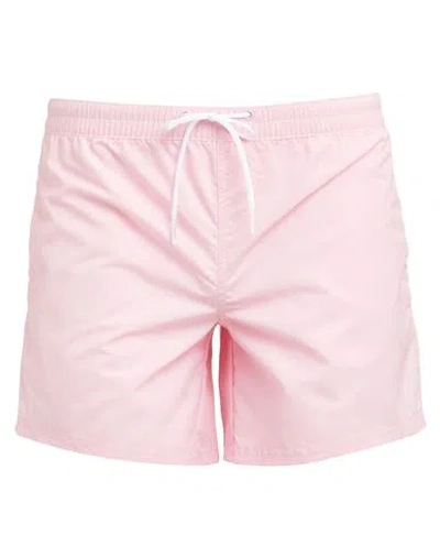 Sundek Man Swim Trunks Pink Size Xs Nylon