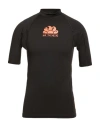 Sundek Man T-shirt Black Size Xl Polyester, Elastane In Black