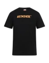 Sundek Man T-shirt Black Size Xxl Cotton