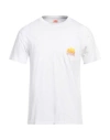 Sundek Man T-shirt White Size L Cotton