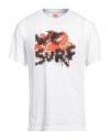 Sundek Man T-shirt White Size Xl Cotton In White