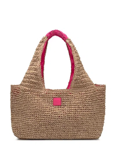 Sundek Maxi Bag In Paper Straw