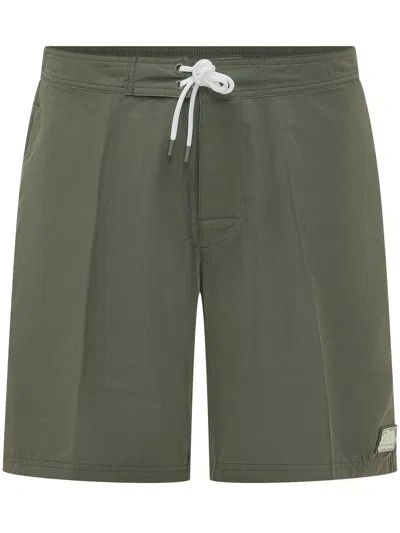 Sundek Men's Classic Boardshorts In Dark Ar Green