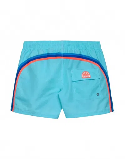 Sundek Men's Iconic Taffeta Swim Shorts In Lunar In Purple