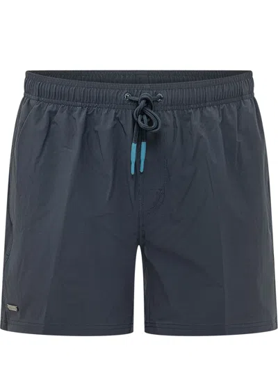 Sundek Men's Swim Boardshorts In Dark Navy