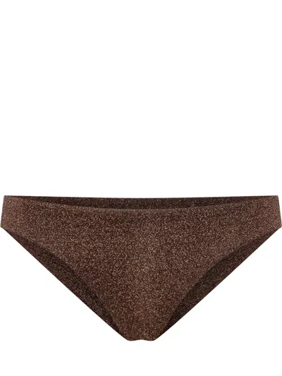 Sundek Mini Bikini Bottom In Coffee