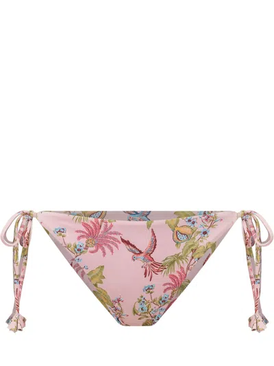 Sundek Mini Bikini Bottom In Quartz Pink